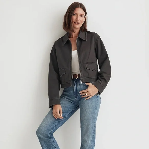 Madewell straggler Varsity Bomber Jacket 168